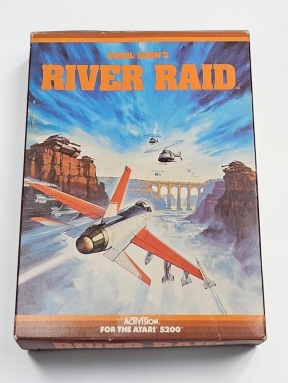 Activision River Raid for Atari 5200 Complete in Box 1982 Vintage Video Game